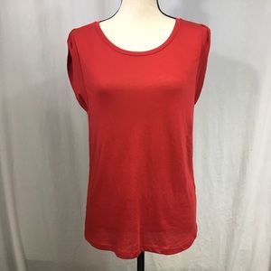 J. Crew Basic Red Tee Size Small